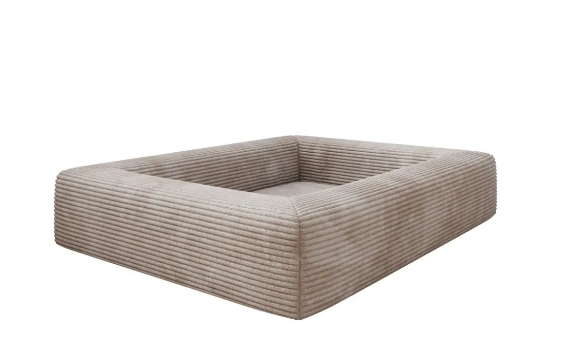 Hundebett Cordino 80 × 100 cm in Cord