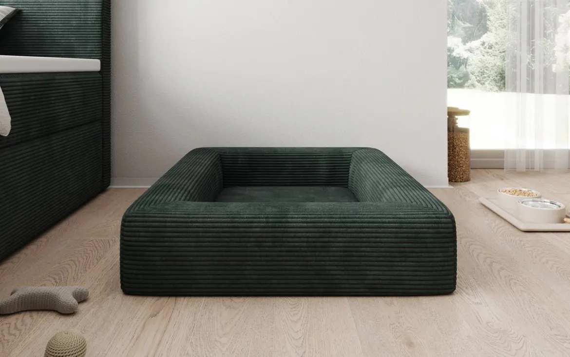 Hundebett Cordino 80 × 100 cm in Cord
