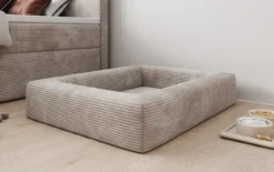 Hundebett Cordino 80 × 100 cm in Cord