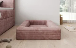Hundebett Cordino 80 × 100 cm in Cord