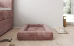 Hundebett Cordino 80 × 60 cm in Cord