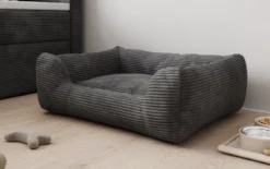 Hundebett Cosmo 60 × 80 cm in Cord