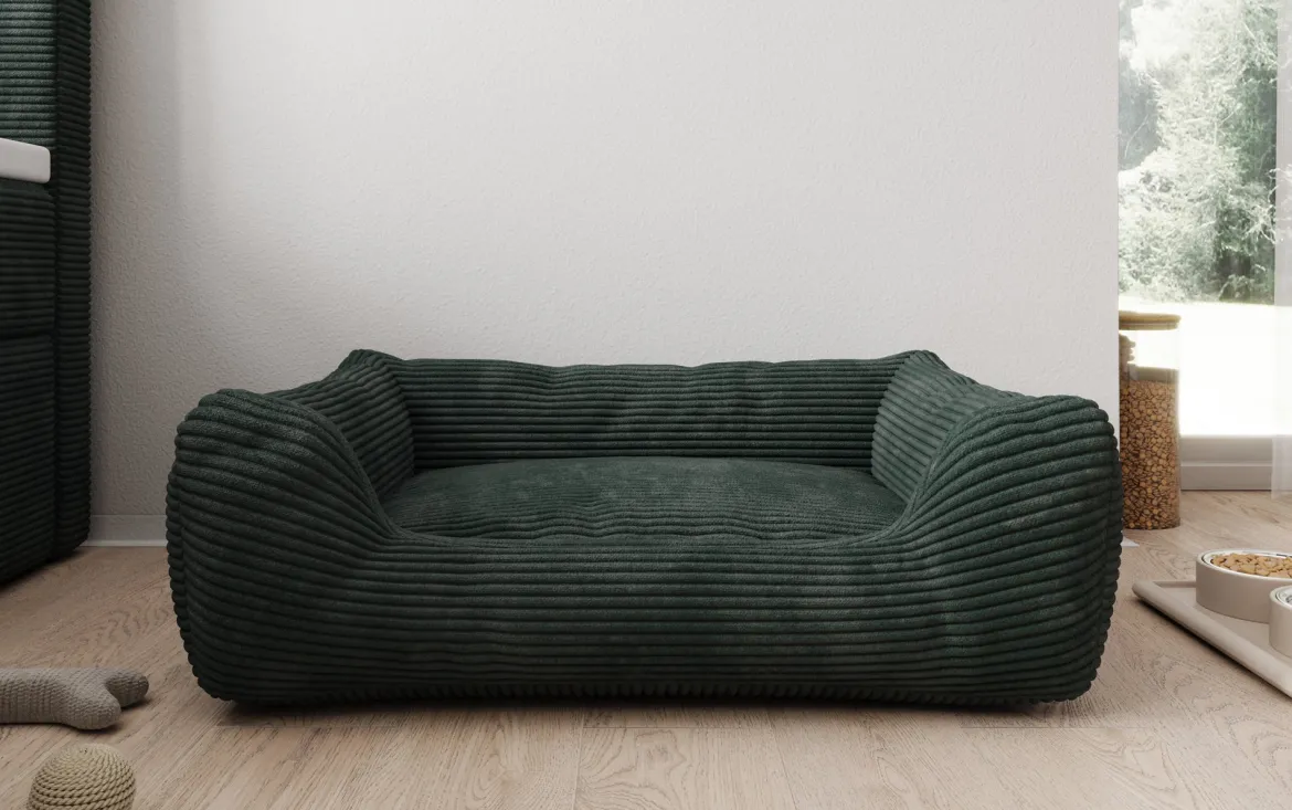 Hundebett Cosmo 60 × 80 cm in Cord