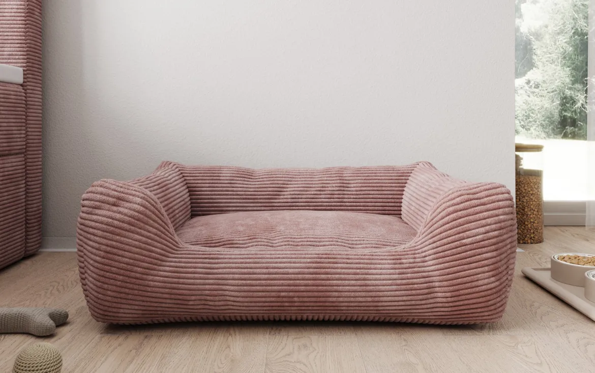 Hundebett Cosmo 60 × 80 cm in Cord