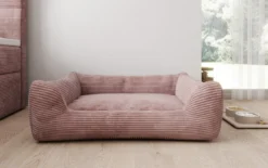Hundebett Cosmo 120 × 80 cm in Cord
