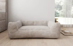 Hundebett Cosmo 120 × 80 cm in Cord