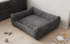 Hundebett Cosmo 120 × 80 cm in Cord