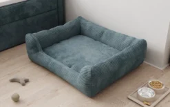 Hundebett Cosmo 120 × 80 cm in Cord