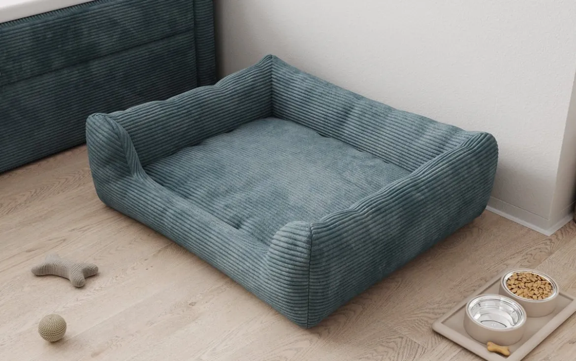 Hundebett Cosmo 120 × 80 cm in Cord
