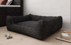 Hundebett Cosmo 120 × 80 cm in Cord
