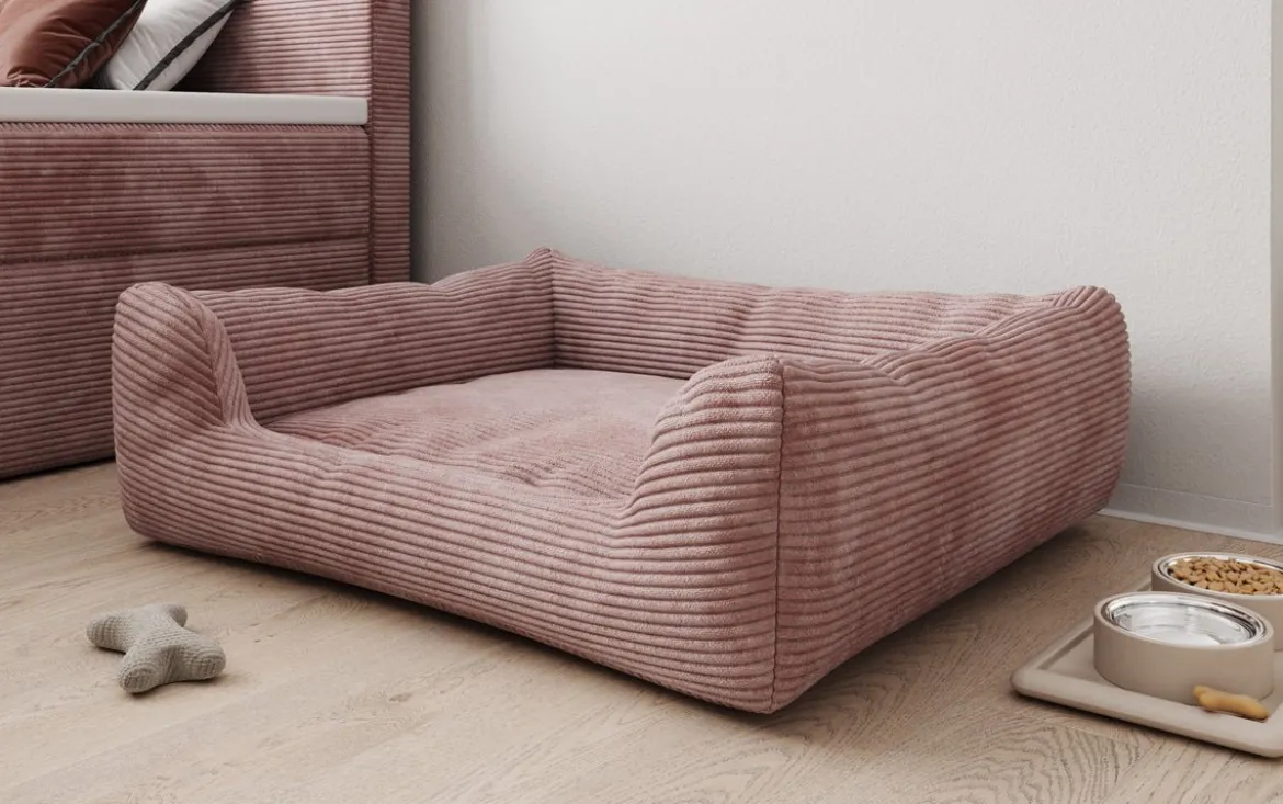 Hundebett Cosmo 120 × 80 cm in Cord