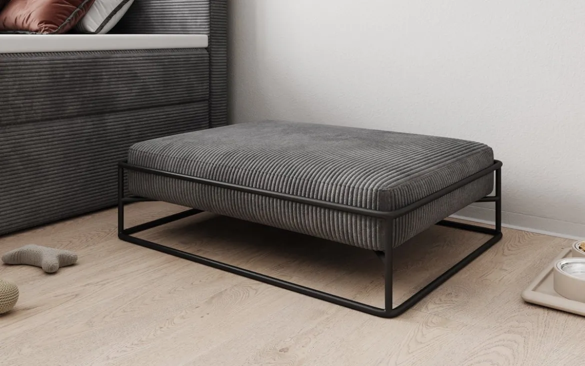 Hundebett Lumo 80 × 60 cm in Cord
