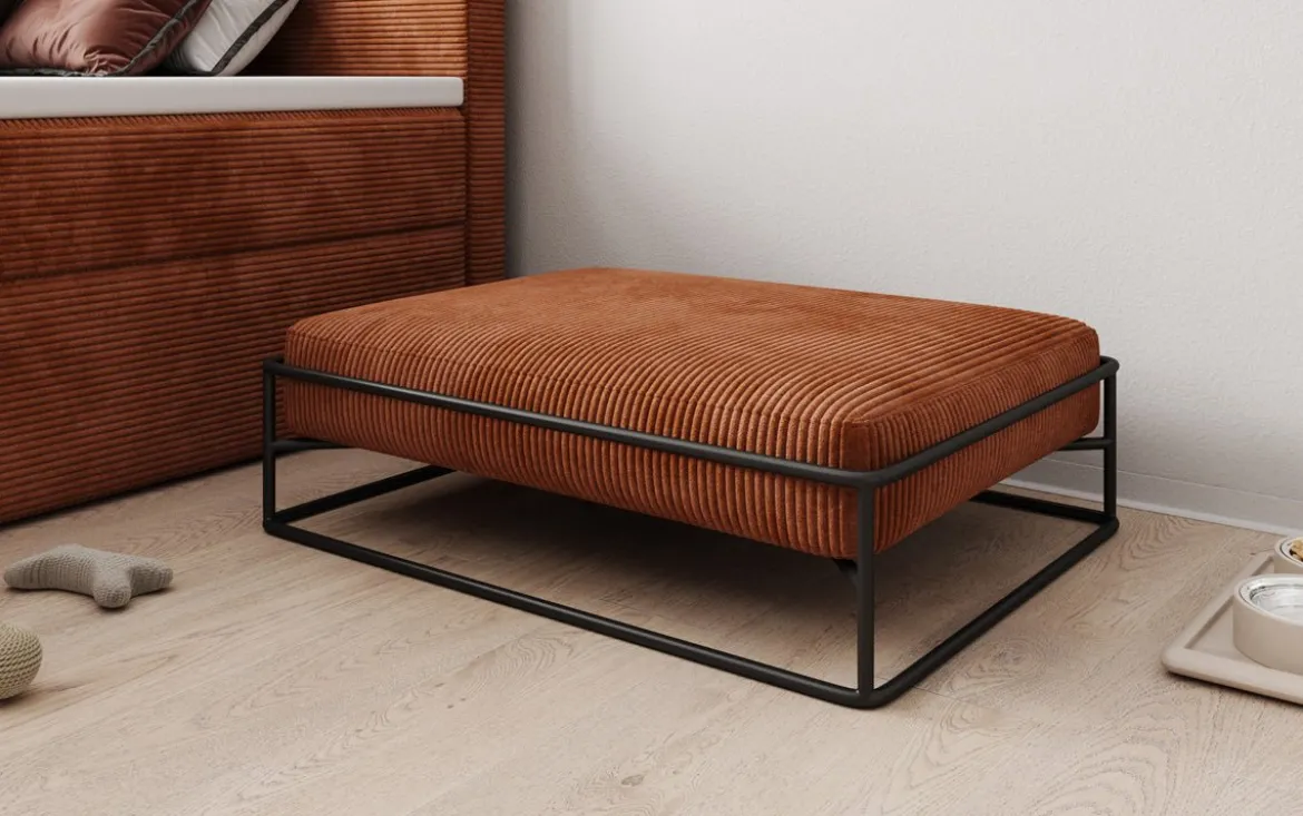 Hundebett Lumo 80 × 60 cm in Cord