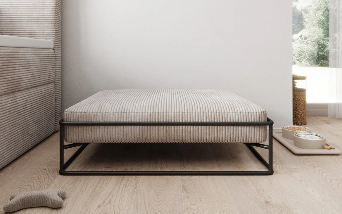 Hundebett Lumo 80 × 60 cm in Cord