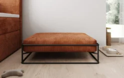 Hundebett Lumo 80 × 60 cm in Cord