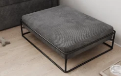 Hundebett Lumo 80 × 60 cm in Cord