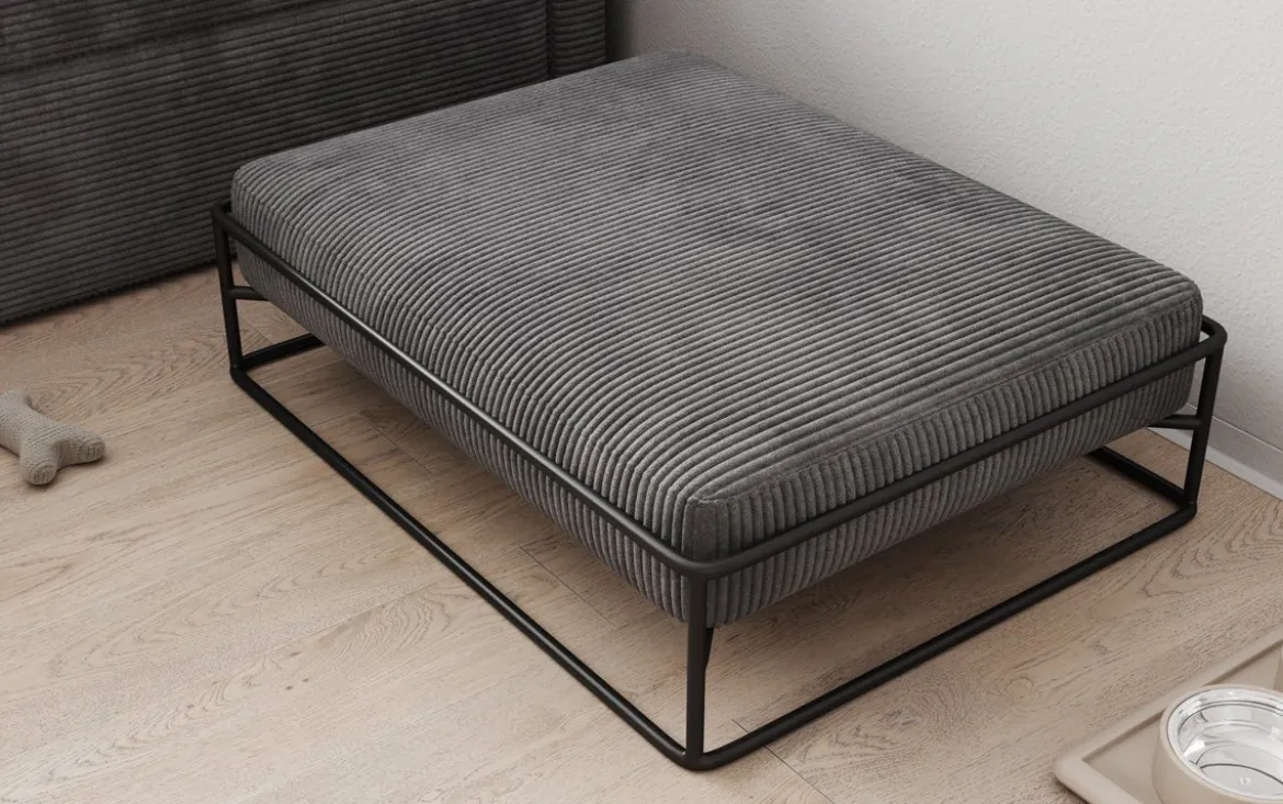 Hundebett Lumo 80 × 60 cm in Cord