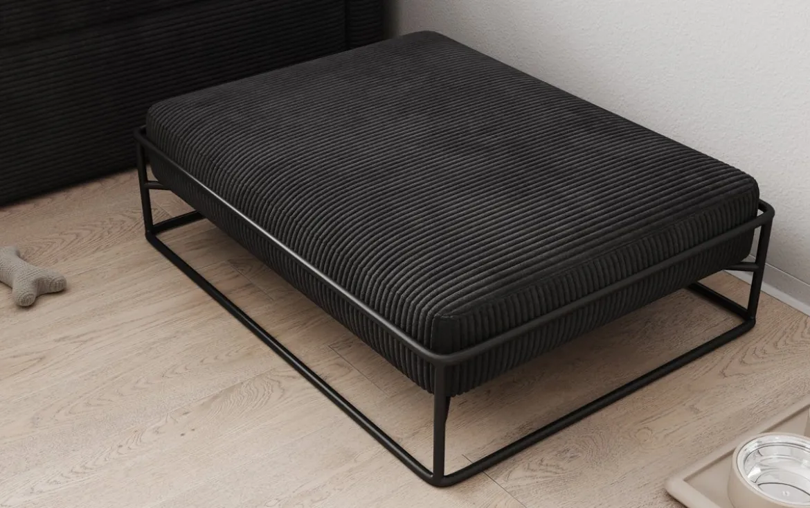 Hundebett Lumo 80 × 60 cm in Cord