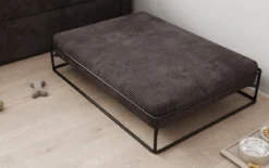 Hundebett Lumo 80 × 100 cm in Cord