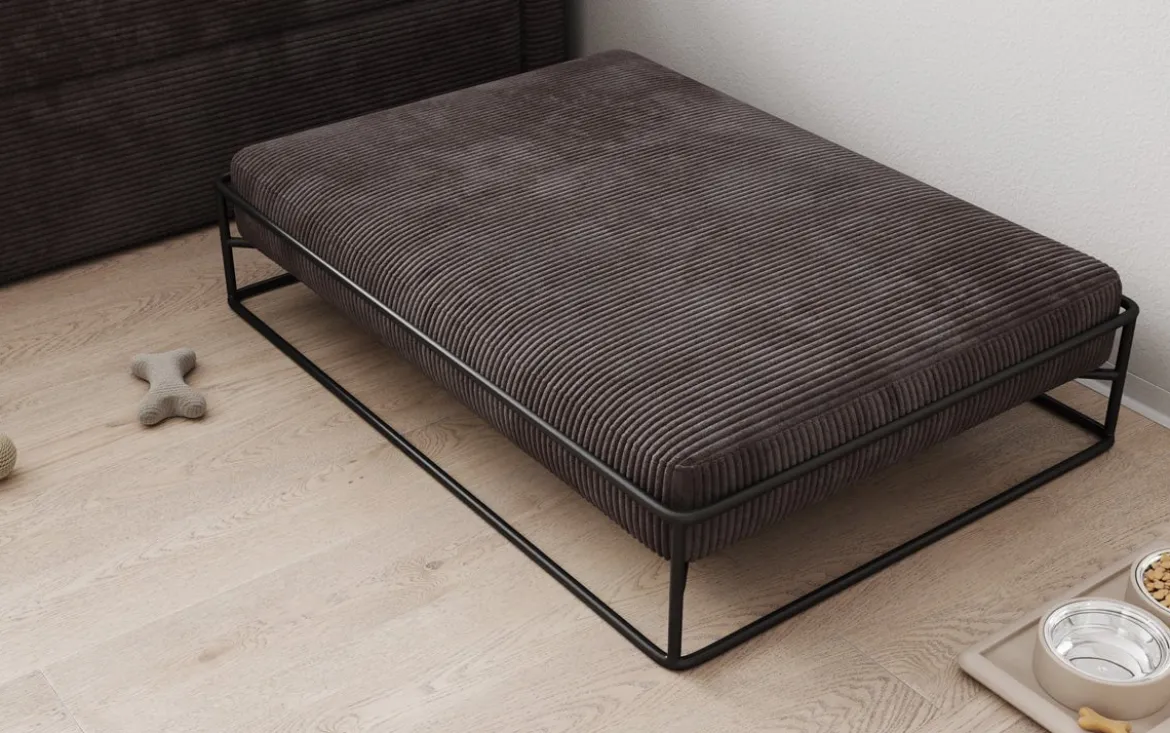 Hundebett Lumo 80 × 100 cm in Cord