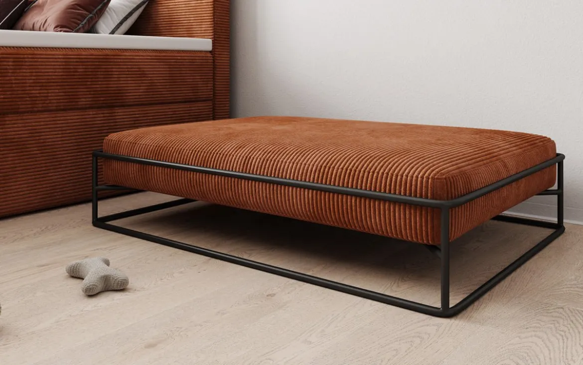 Hundebett Lumo 80 × 100 cm in Cord