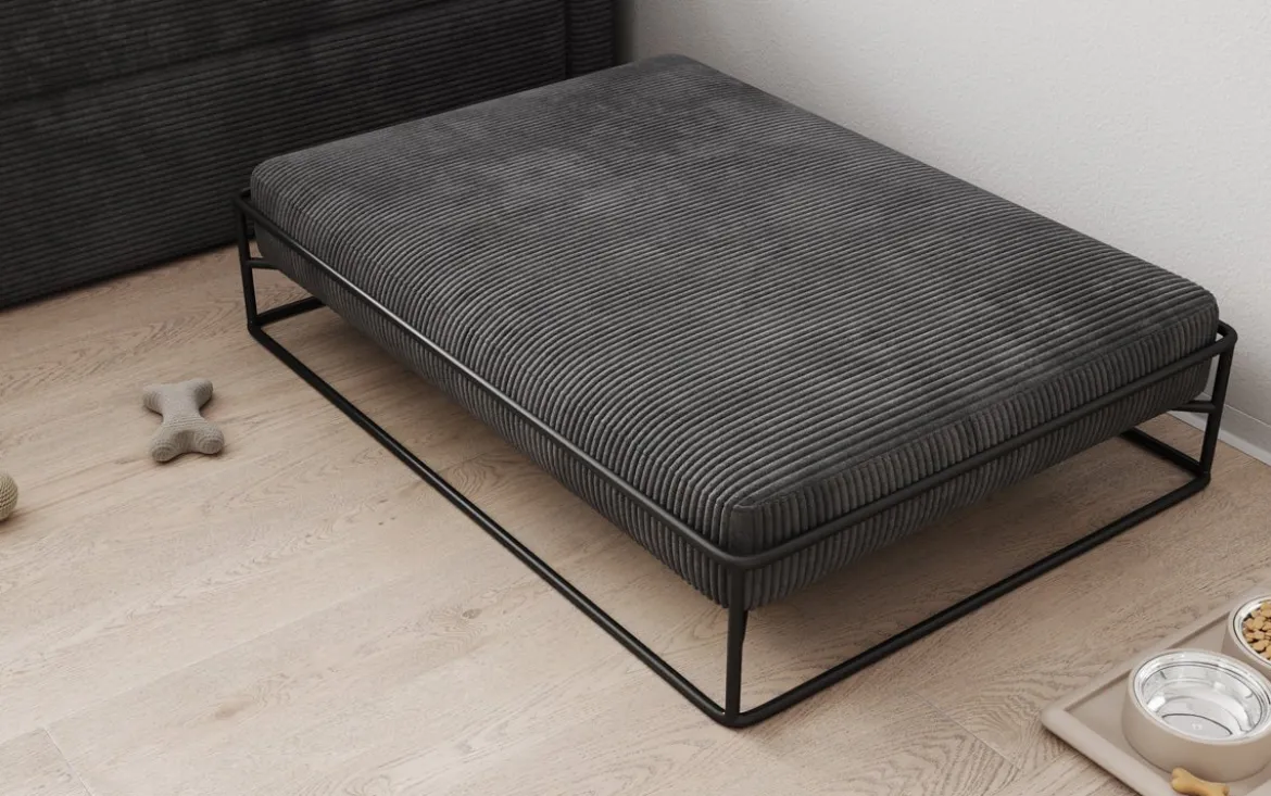 Hundebett Lumo 80 × 100 cm in Cord