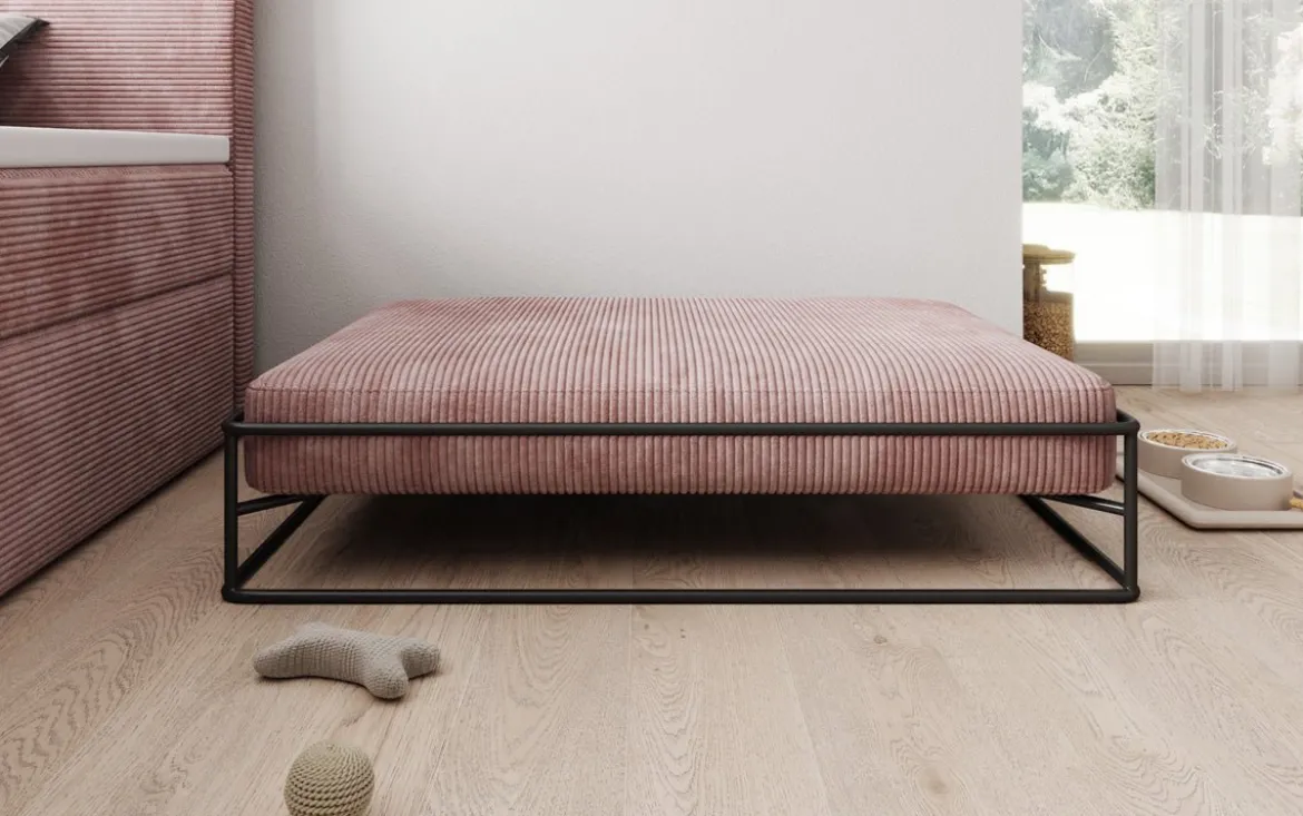 Hundebett Lumo 80 × 100 cm in Cord