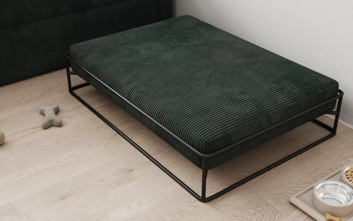 Hundebett Lumo 80 × 100 cm in Cord