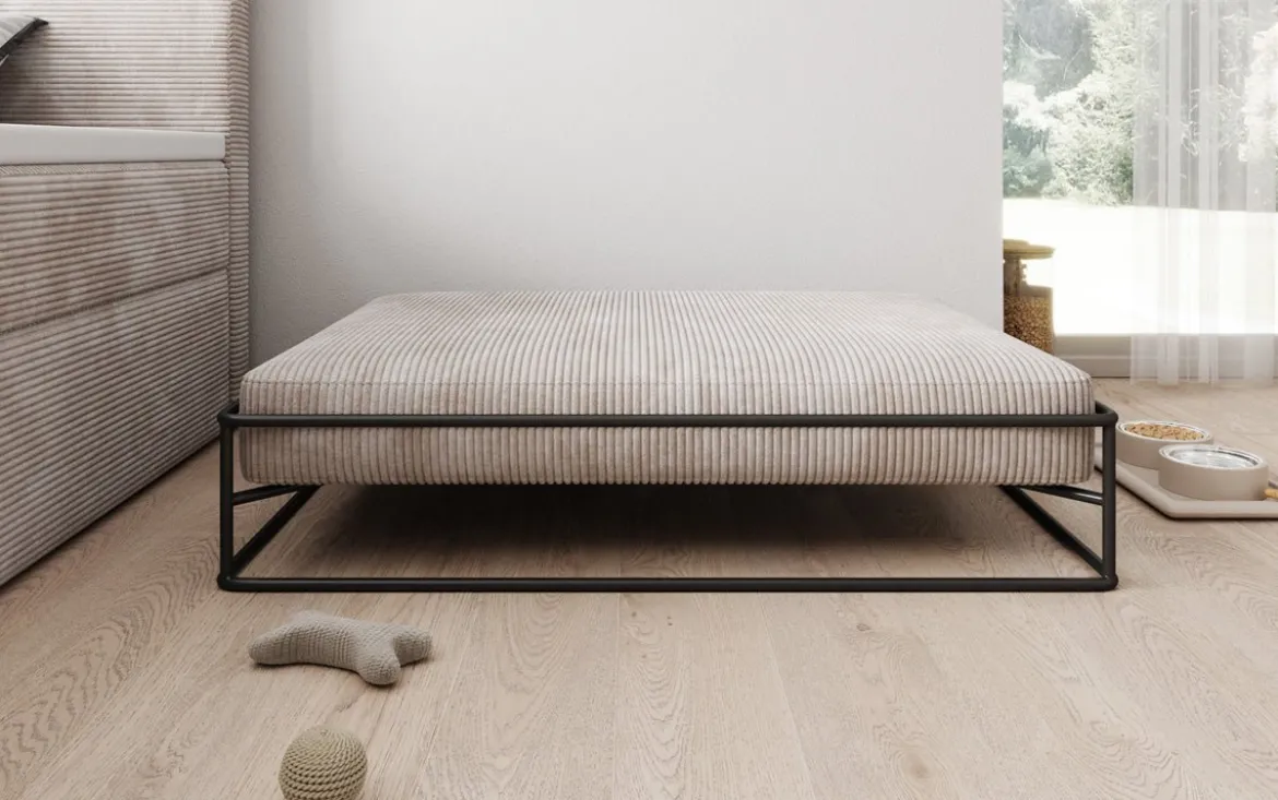 Hundebett Lumo 80 × 100 cm in Cord