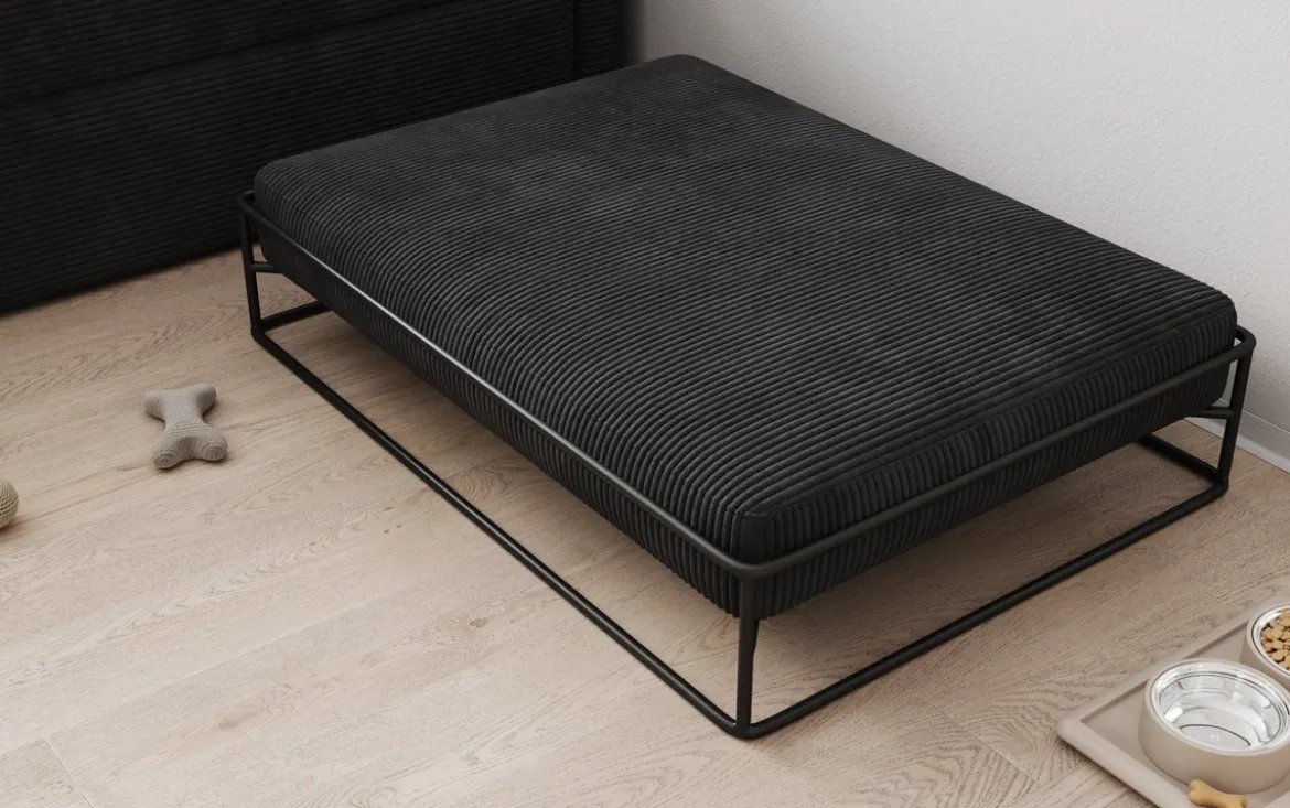 Hundebett Lumo 80 × 100 cm in Cord