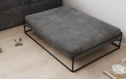 Hundebett Lumo 80 × 100 cm in Cord