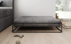 Hundebett Lumo 80 × 100 cm in Cord