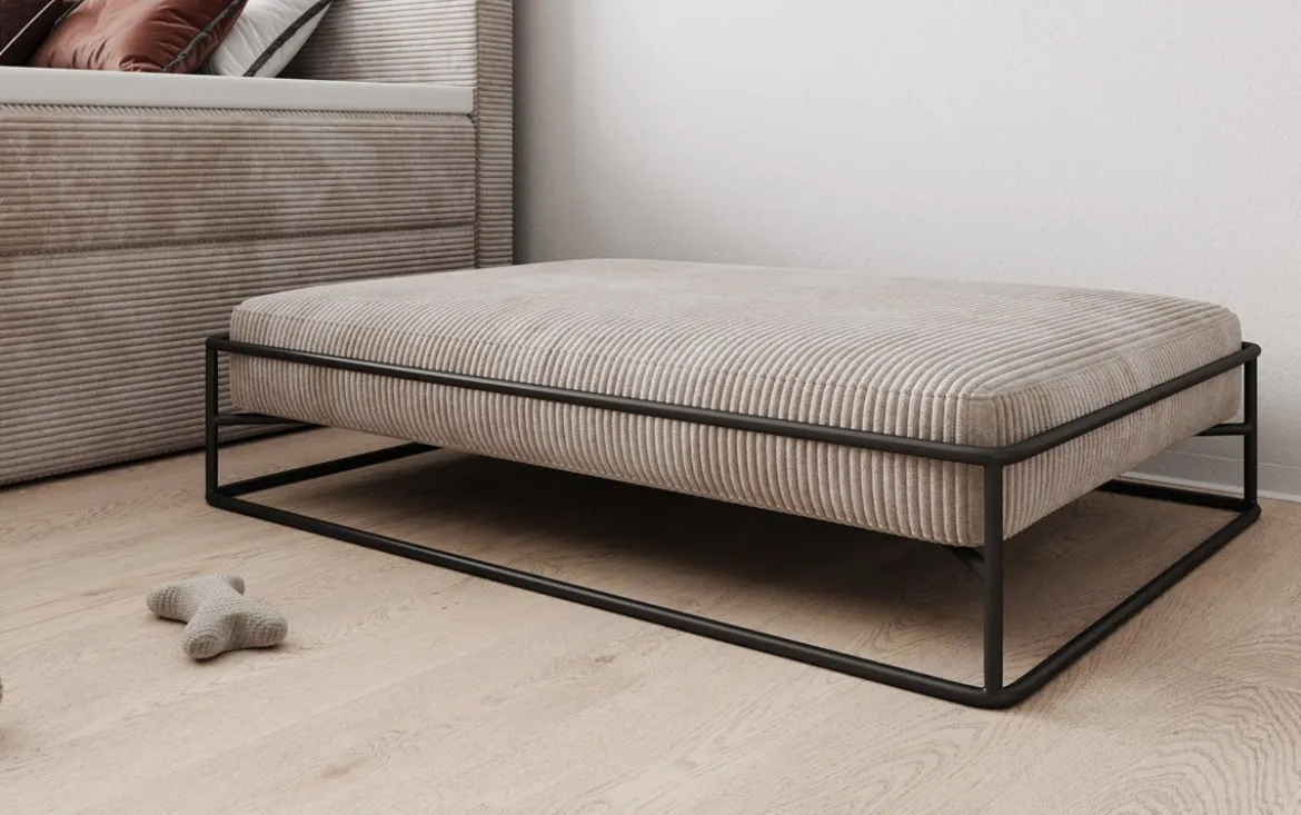 Hundebett Lumo 80 × 100 cm in Cord