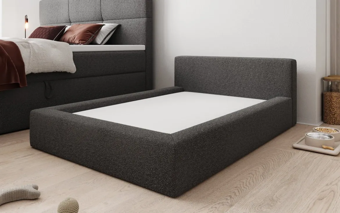 Hundebett LupoLounge 140× 100 cm in Bouclé
