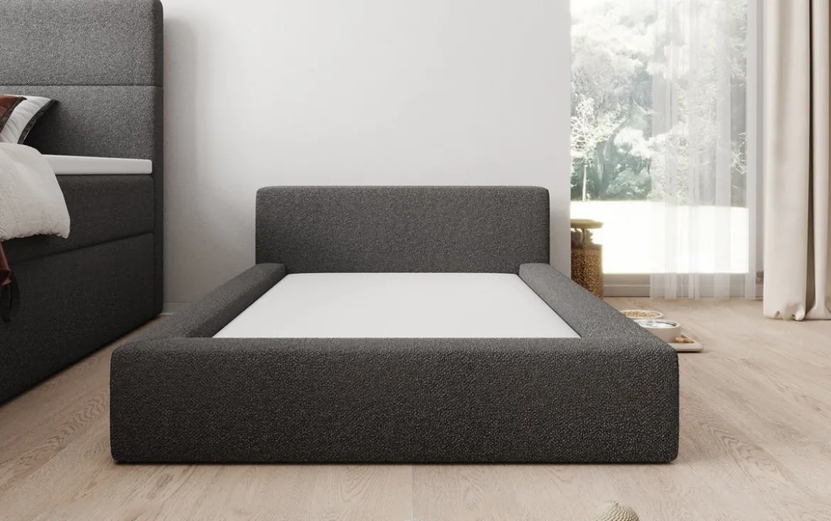 Hundebett LupoLounge 140× 100 cm in Bouclé