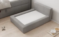 Hundebett LupoLounge 110 × 80 cm in Bouclé