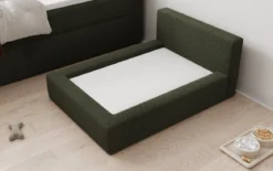 Hundebett LupoLounge 110 × 80 cm in Bouclé