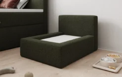 Hundebett LupoLounge 80 × 60 cm in Bouclé