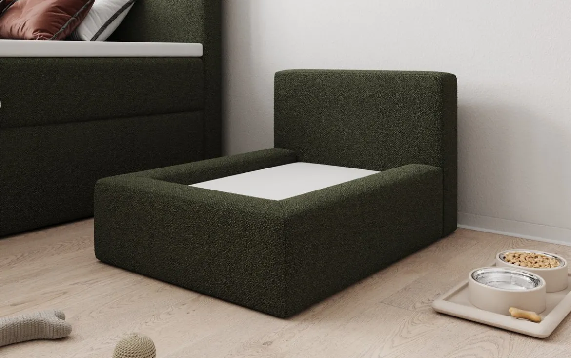 Hundebett LupoLounge 80 × 60 cm in Bouclé