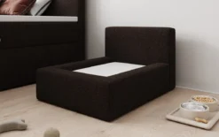 Hundebett LupoLounge 80 × 60 cm in Bouclé