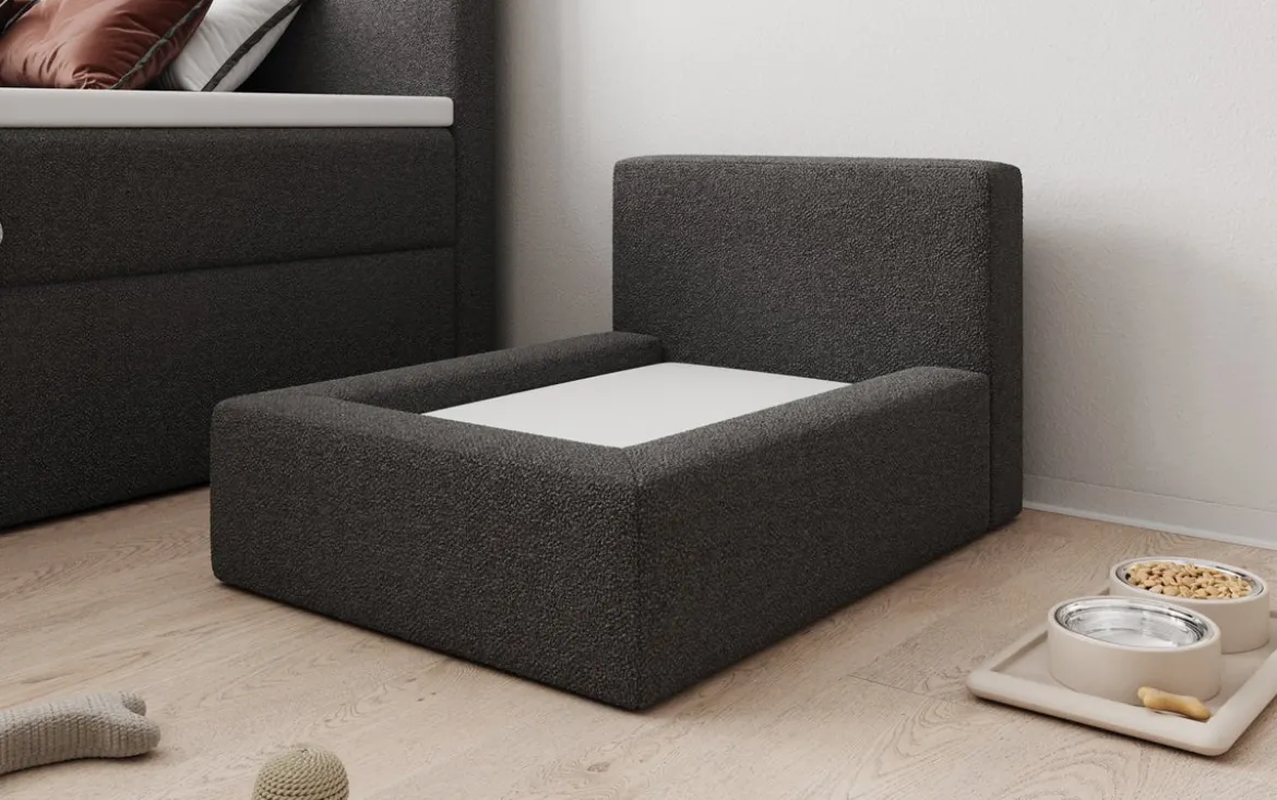 Hundebett LupoLounge 80 × 60 cm in Bouclé