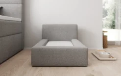 Hundebett LupoLounge 80 × 60 cm in Bouclé