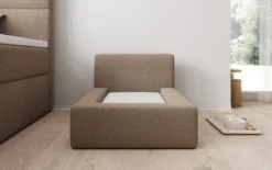 Hundebett LupoLounge 80 × 60 cm in Bouclé