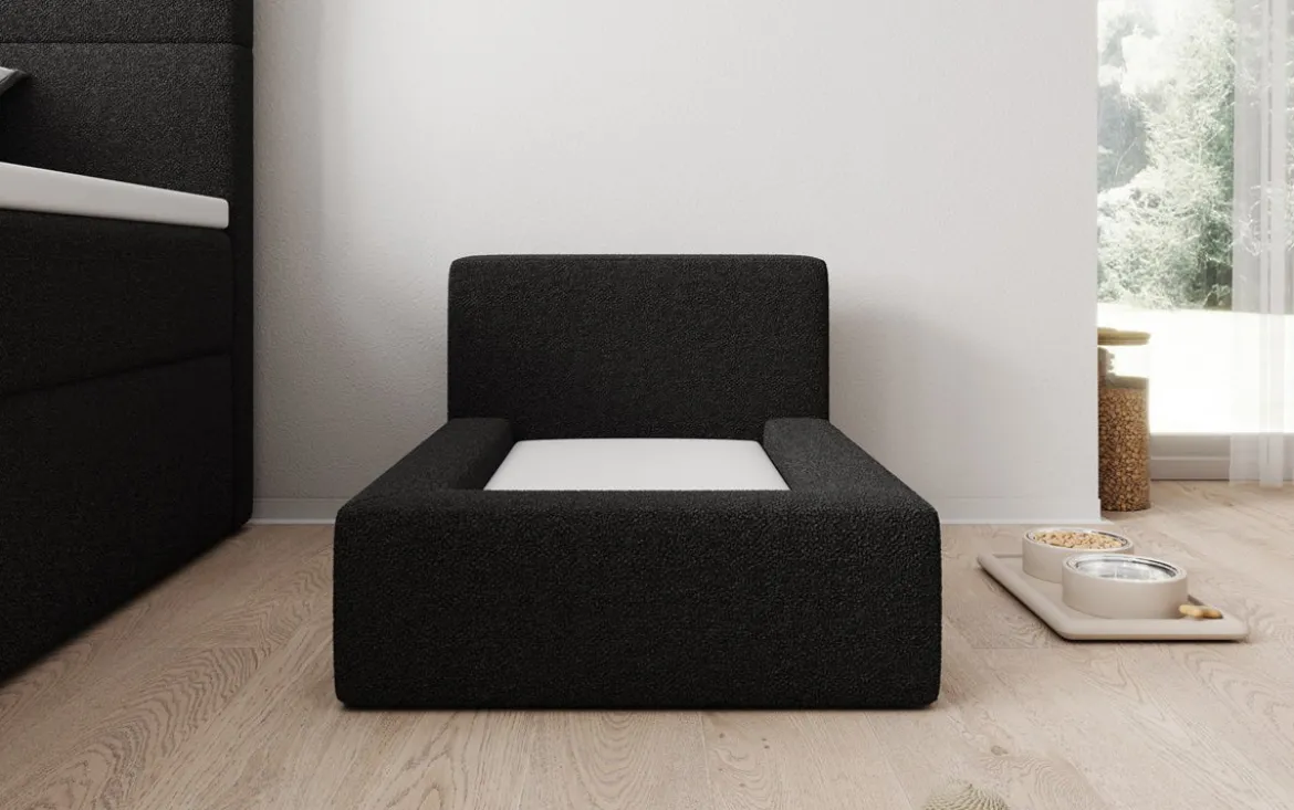 Hundebett LupoLounge 80 × 60 cm in Bouclé