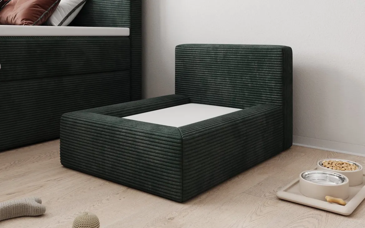 Hundebett LupoLounge 80 × 60 cm in Cord