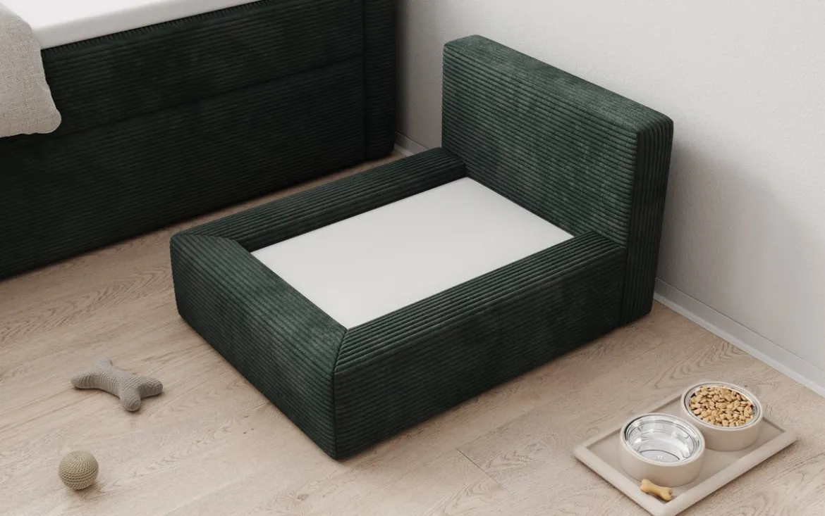 Hundebett LupoLounge 80 × 60 cm in Cord