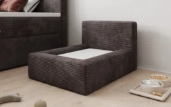 Hundebett LupoLounge 80 × 60 cm in Cord