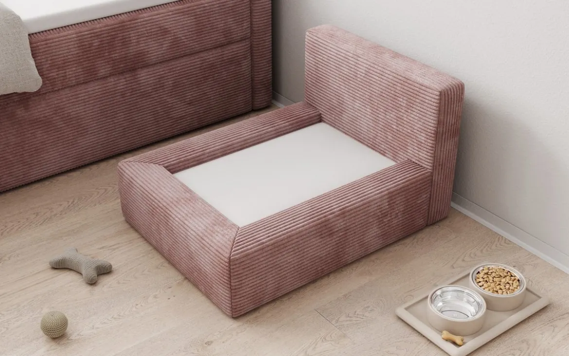 Hundebett LupoLounge 80 × 60 cm in Cord