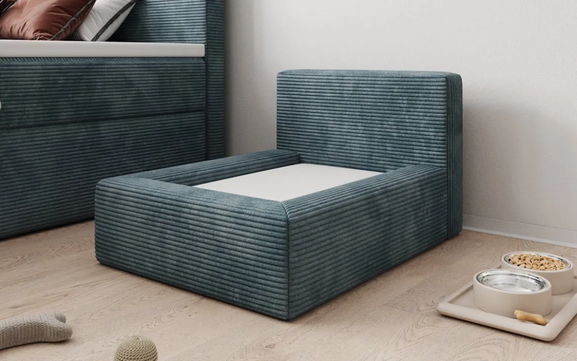 Hundebett LupoLounge 80 × 60 cm in Cord