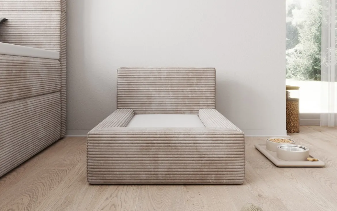 Hundebett LupoLounge 80 × 60 cm in Cord